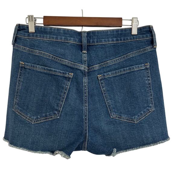 Old Navy HOT OG Straight High-Rise Secret Smooth Pockets Stretch Denim Shorts 10 - Picture 2 of 9